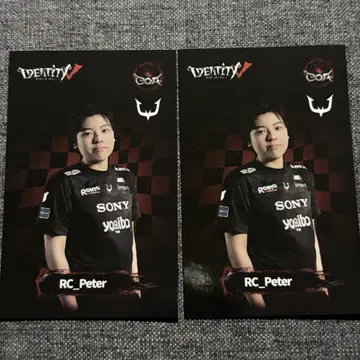 제5인격 REJECT Peter 엽서 2장 세트