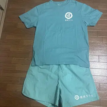 류조 사우나 티셔츠, 팬츠 셋업 [오픈 한정판] 그린