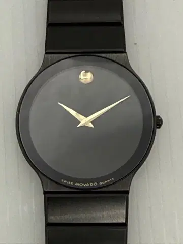 MOVADO MUSEUM 모바드 뮤지엄 남성용 워치 쿼츠