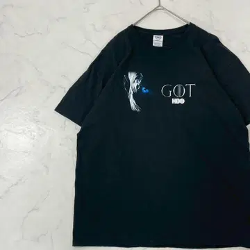 GAME OF THRONES 빅 사이즈 반팔 무비 티셔츠 XL