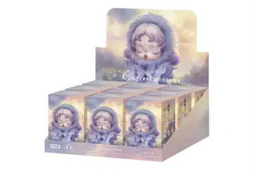 팝 마트 스컬 팬더 인상주의 시리즈 봉제 인형 1box