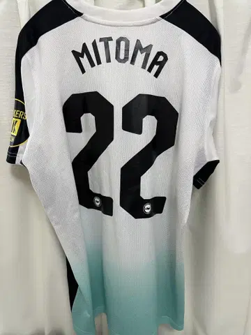 정품 23/24 브라이튼 22 미타 마사루 AWAY 3rd 유니폼