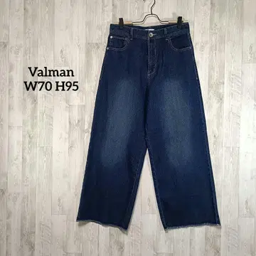 i1624 Valman [L 상당] 스트레이트 데님 와이드 루즈핏