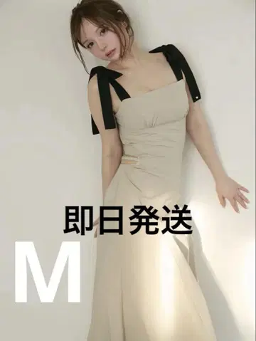 앤드메리 티다 리본 드레스