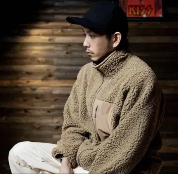 maison kinema 리버서블 보아 자켓