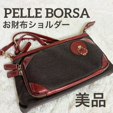 펠레보르사 PELLE BORSA 숄더 백 경량 지갑 미니백