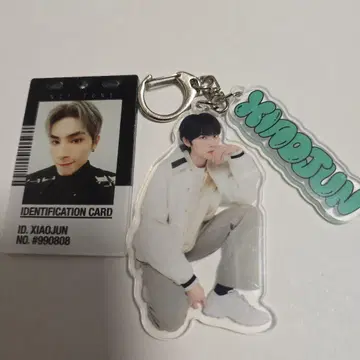 WayV 웨이션 V 샤오쥔 아크릴 키링 NEOZONE 트레이딩 카드