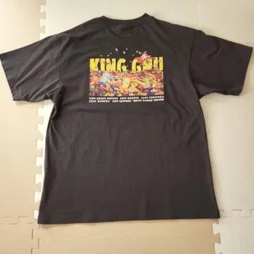 KING GNU LIVE HOUSE TOUR 2025 티셔츠 L