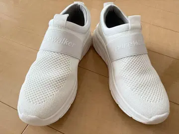 pure walker 간호사 신발 실내용 신발 25cm 화이트