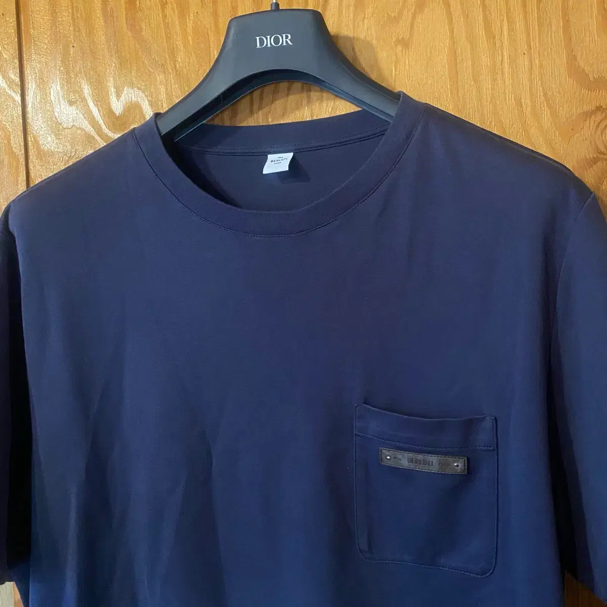 Berluti Logo Washing Short Sleeve T-Shirt