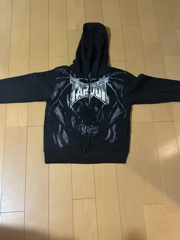 TAPOUT 블랙 후드티