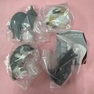 모리구치 오사무의 고양이 피규어 마스코트 2 신색상 전 4종