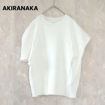 AKIRANAKA 비대칭 니트 풀오버