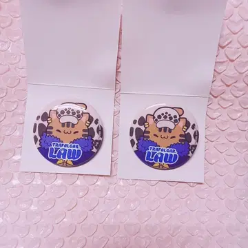 원피스 냥 피스 캔뱃지 트라팔가 로우