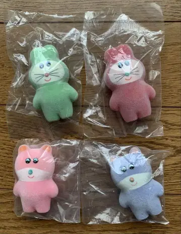 무뉴 무뉴의 미니어처 마스코트 가챠가챠 4개 세트