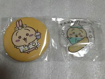 치이카와 관광 아크릴 스탠드 캔뱃지 토끼