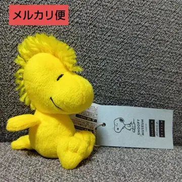 우드스탁 스누피 뮤지엄 봉제 인형 WS 클립 포함 어깨에 앉는