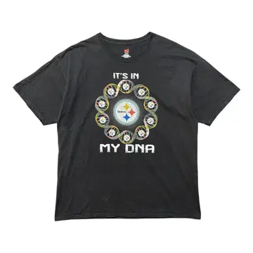 USA 구제 의류 NFL 피츠버그 스틸러스 티셔츠 프린트 2XL