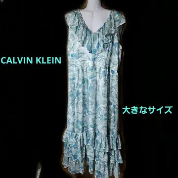 CALVIN KLEIN 꽃무늬 원피스 캘빈클라인 원피스