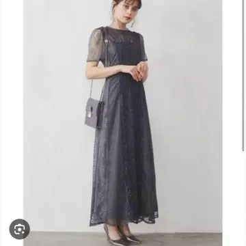 LAGUNAMOON LADY 라구나문 내로우 레이스 맥시 원피스 S