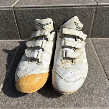 미즈노 야구 금장 장식 스파이크 25cm