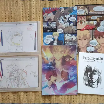Fate/zero staty night 길가메쉬 클리어 파일 세트