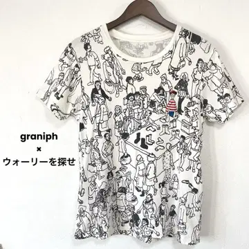 73 graniph 그라니프 월리를 찾아라 티셔츠