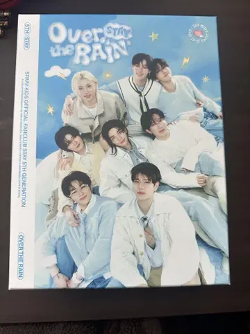 StrayKids 본국 FC 혜택 5기 Over the RAIN