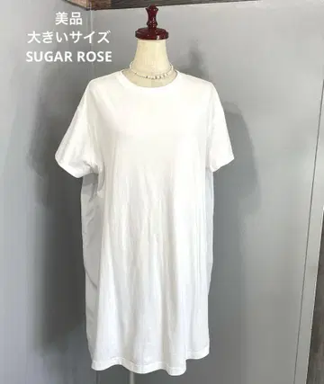 70 새상품급 빅 사이즈 SUGAR ROSE 원피스