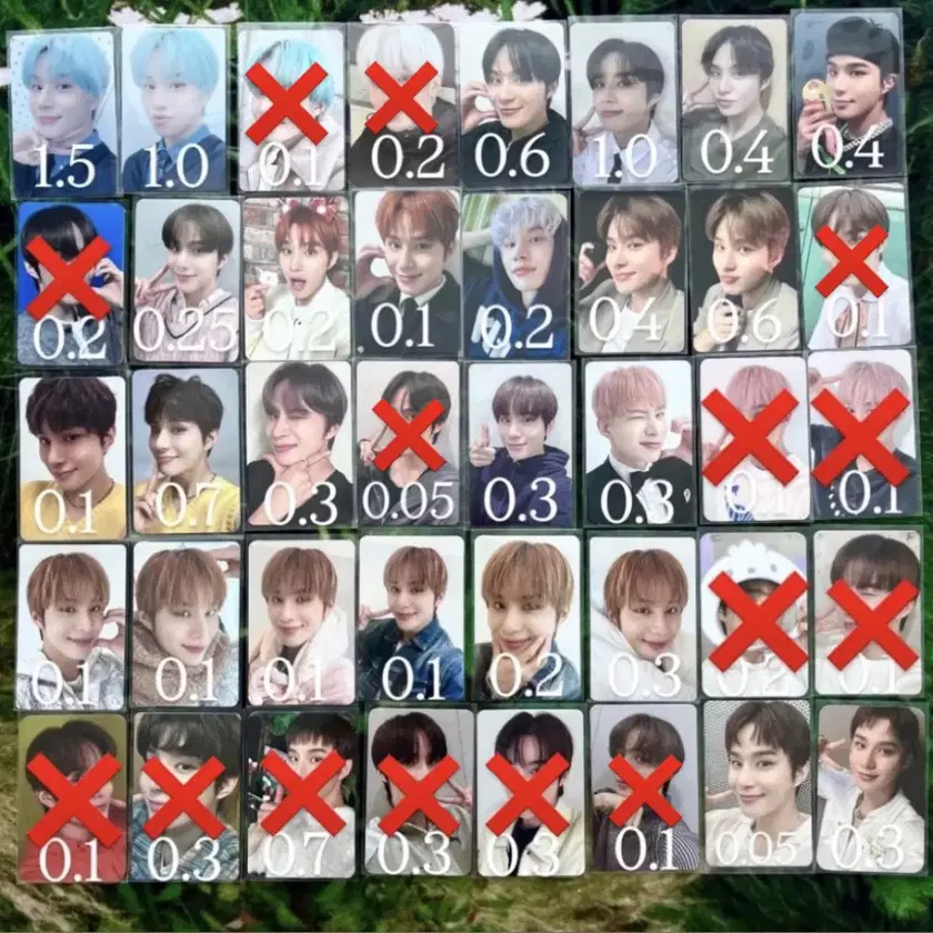 Nct127 Jungwoo poca wts unreleased photocard ld tc on