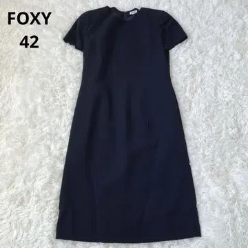 FOXY 폭시 부티크 원피스 42 네이비 관혼상제