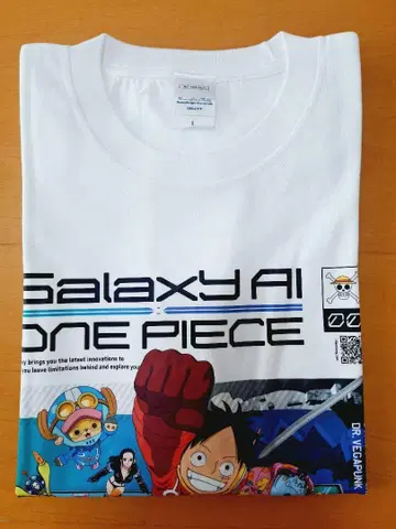 Galaxy AI x 원피스 티셔츠 L 사이즈