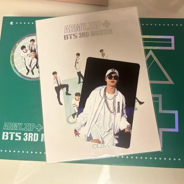 방탄소년단 BTS 3기머스터 dvd + 포카 지민 풀구성