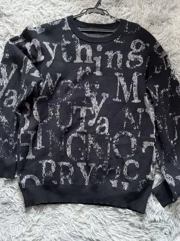 AZUL by moussy 프린트 트레이닝복