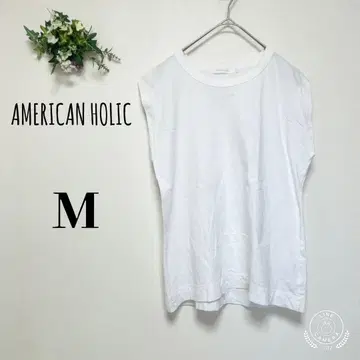 아메리칸 홀릭 여성용 (M) 티셔츠 무지