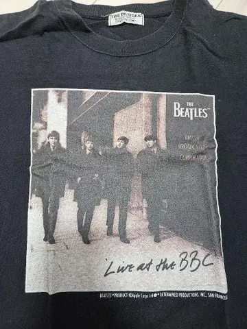 THE BEATLES Live at the BBC 티셔츠