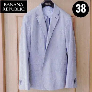 BANANA REPUBLIC 자켓 골프 자켓 깅엄 체크