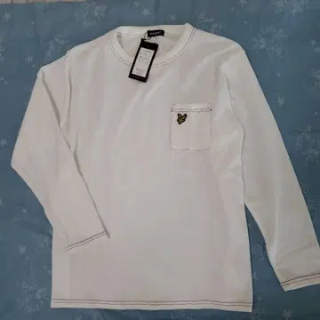 LYLE & SCOTT 화이트 긴팔 티셔츠