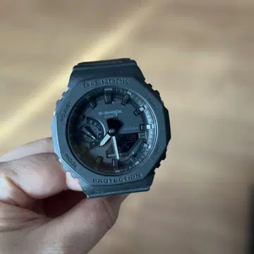 G-SHOCK 카본 코어 가드 블랙 손목시계