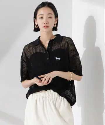 PENNEYS 별주 TheFOX 메쉬 폴로 니트