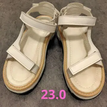 Vibram 가죽 샌들