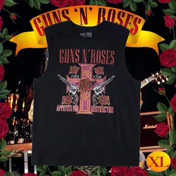 GUNS N ROSES 1988 TOUR 탱크 XL 사이즈