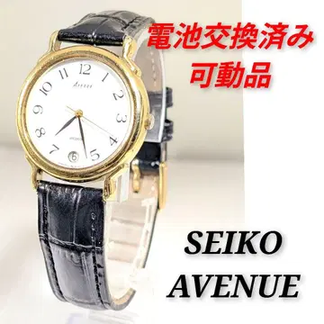 세이코 AVENUE 남성용 배터리 교체 완료, 작동 확인 완료 Y-96