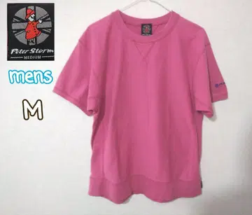 Peter Storm 반팔 맨투맨 핑크 mens M 양호