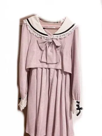 디어마이러브 세일러 원피스