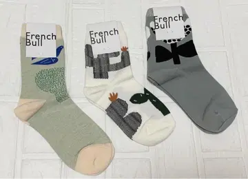 프렌치불 Frenchbull 여성용 양말 3켤레 세트