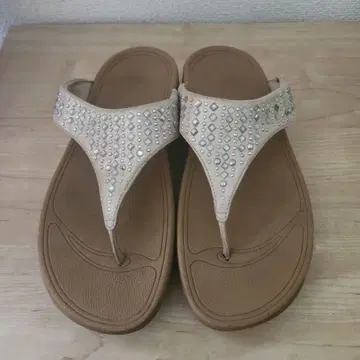 핏플랍 비쥬 샌들 베이지 24.5-25cm