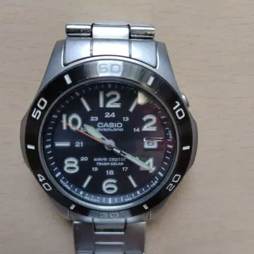 CASIO OVERLAND WAVE CEPTOR 솔라 손목시계