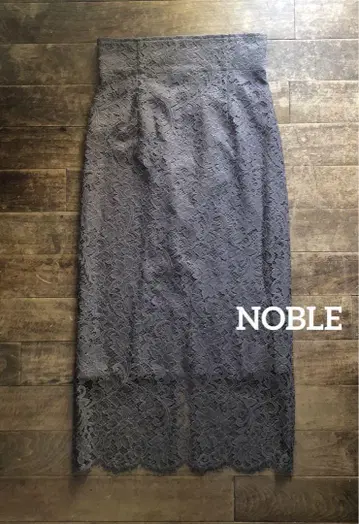 NOBLE 레이스 타이트 스커트