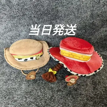 디즈니 토이스토리 팬 캡 우디 제시 2개 세트